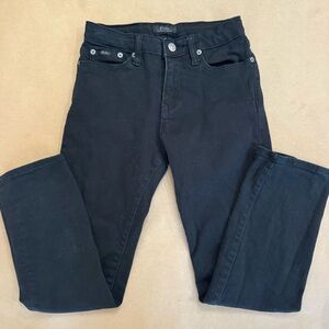 Boy’s Ralph Lauren Polo Hampton Straight Black Stretch Jeans